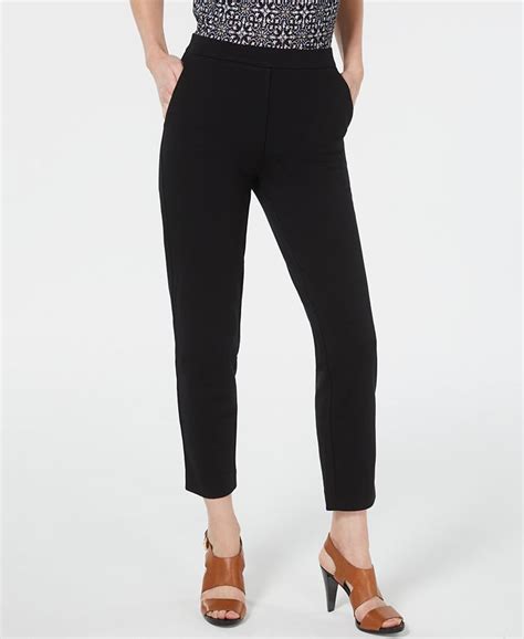 michael michael kors pull on slim pants